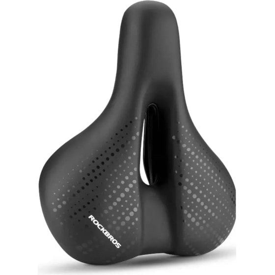 Σέλα Ποδηλάτου MTB Rockbros Μαύρη | www.lightgear.gr