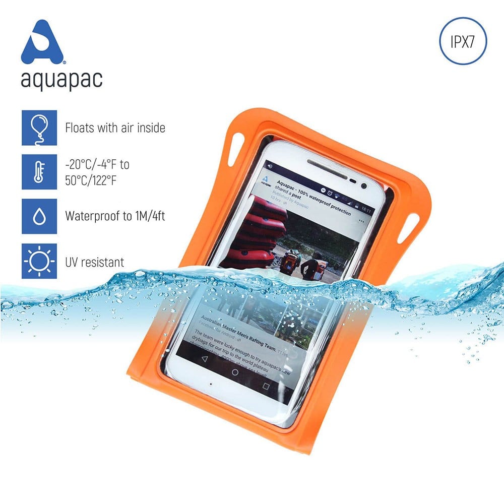 Αδιάβροχη Θήκη Aquapac Trailproof 081 Πορτοκαλί | www.lightgear.gr