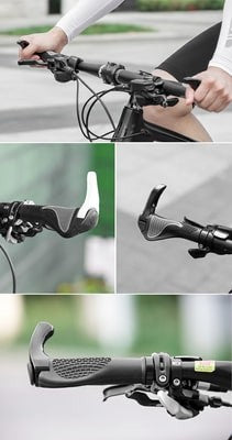 Grips Ποδηλάτου με Horns Rockbros | www.lightgear.gr