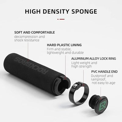 Grips Ποδηλάτου Rockbros Sponge | www.lightgear.gr