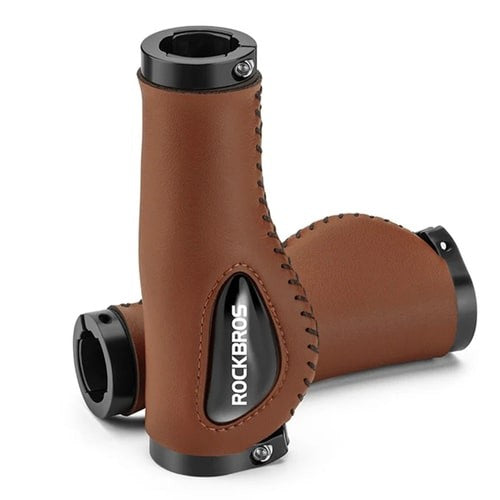 Δερμάτινα Grips Ποδηλάτου Rockbros | www.lightgear.gr