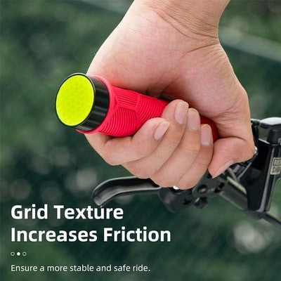 Grips Ποδηλάτου Rockbros με Reflector | www.lightgear.gr