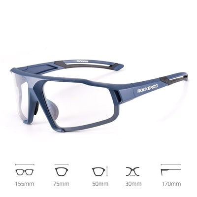Γυαλιά Ποδηλασίας Rockbros SP216 Photochromic UV400 | www.lightgear.gr