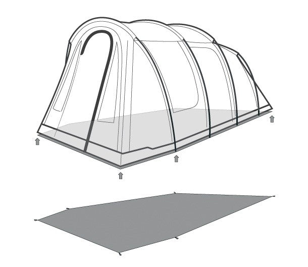 Υπόστρωμα Footprint Outwell για Rockwell 4 | www.lightgear.gr