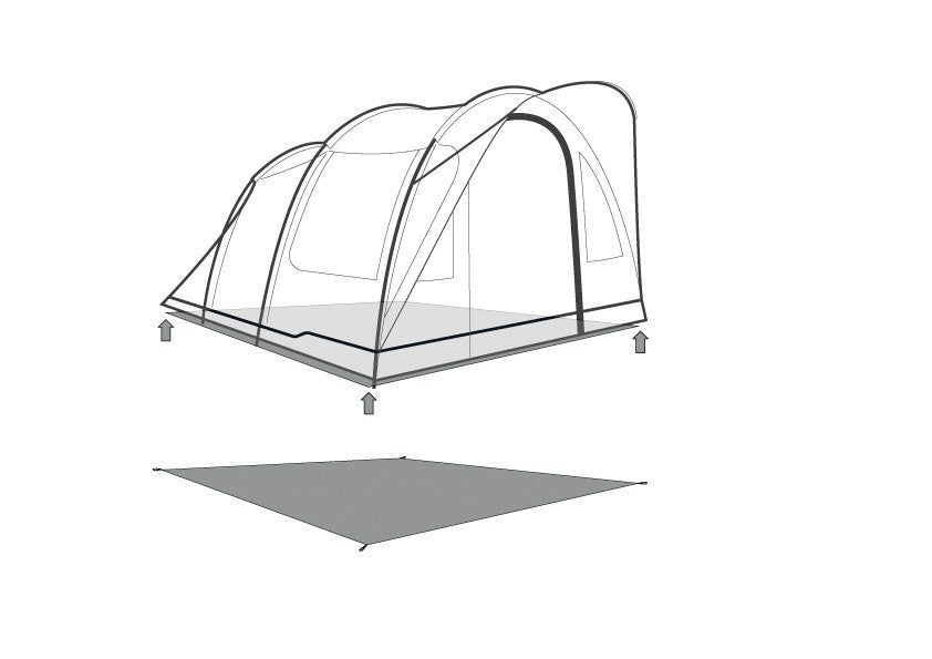 Υπόστρωμα Footprint Outwell για Sky 5 | www.lightgear.gr
