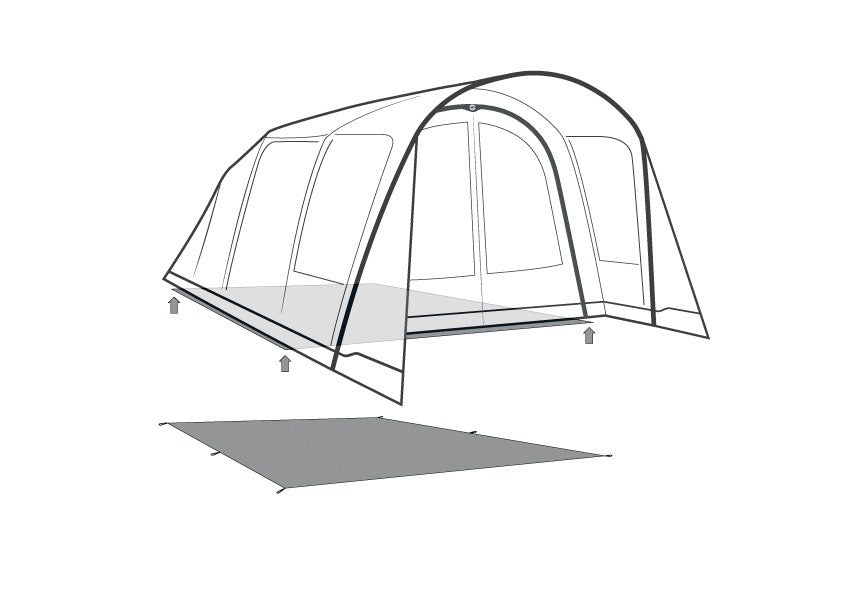 Υπόστρωμα Footprint Outwell για Flagstaff / Nashville / Monterey 5 Air | www.lightgear.gr