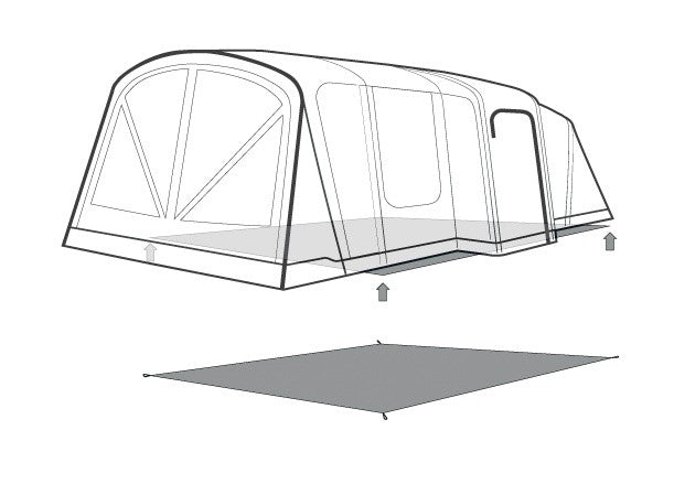 Υπόστρωμα Footprint Outwell για Vermont 7 Air | www.lightgear.gr