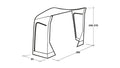 Σύνδεσμος Outwell Mid/Tall Connection Park PowerAir για Τέντα | www.lightgear.gr