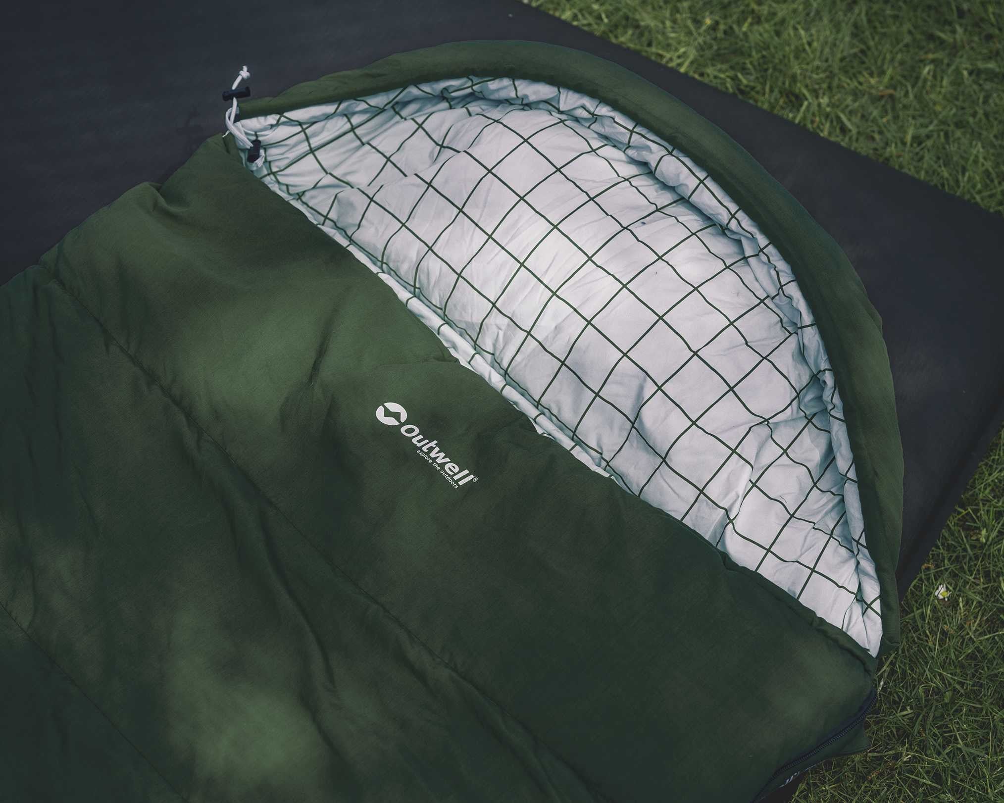 Υπνόσακος Outwell Camper Lux XL Green | www.lightgear.gr