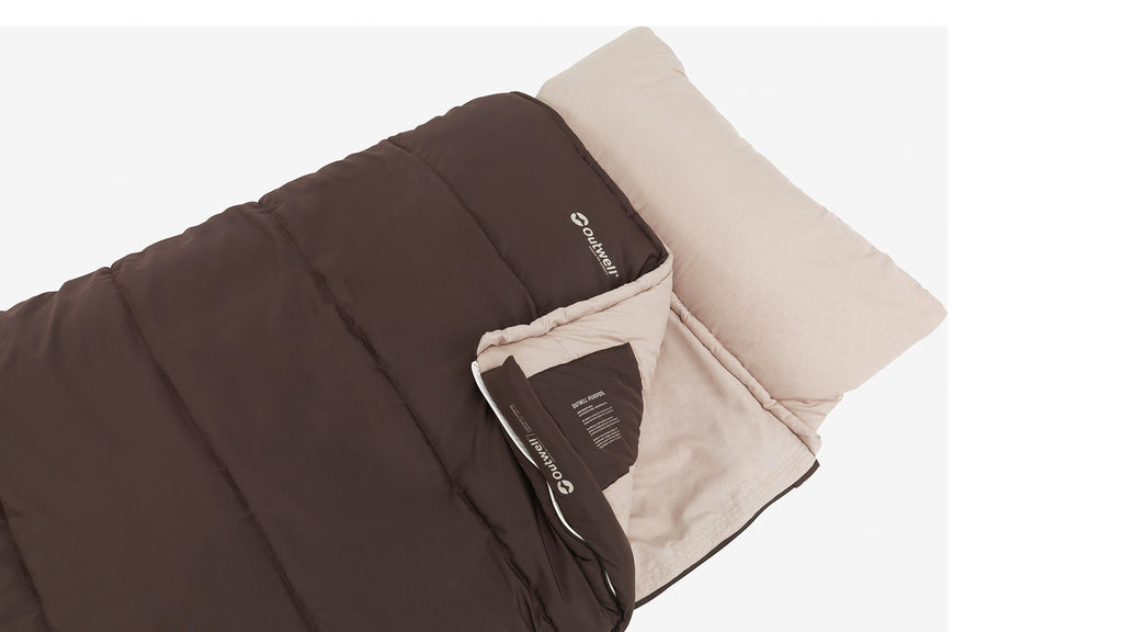 Υπνόσακος Outwell Contour Supreme Brown | www.lightgear.gr