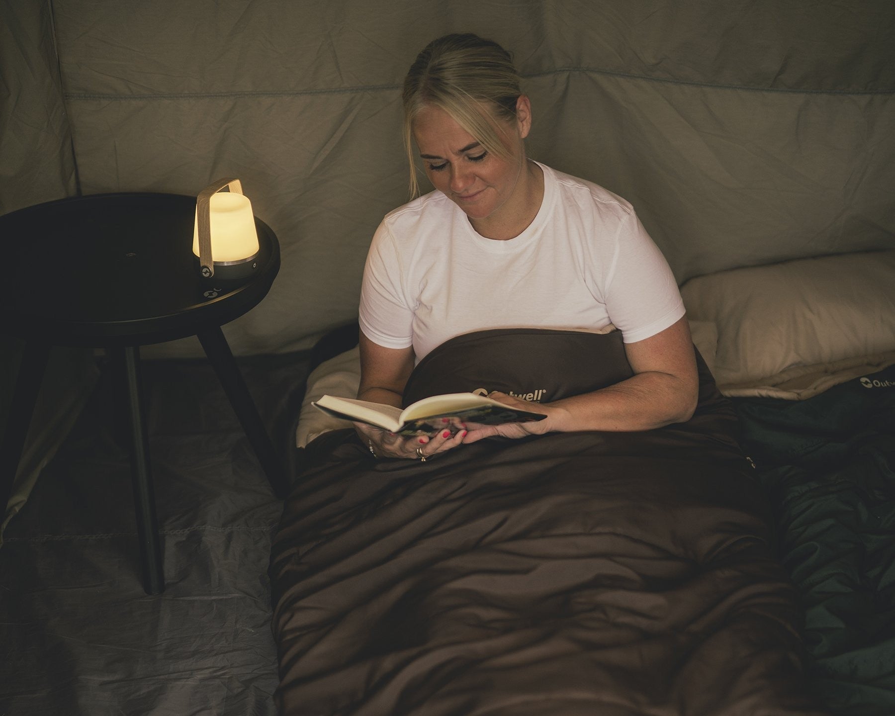 Υπνόσακος Outwell Contour Supreme Brown | www.lightgear.gr