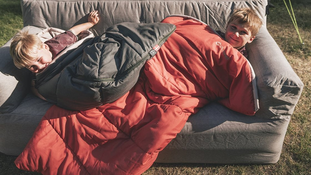 Παιδικός Υπνόσακος Outwell Champ Kids Burnt Red | www.lightgear.gr