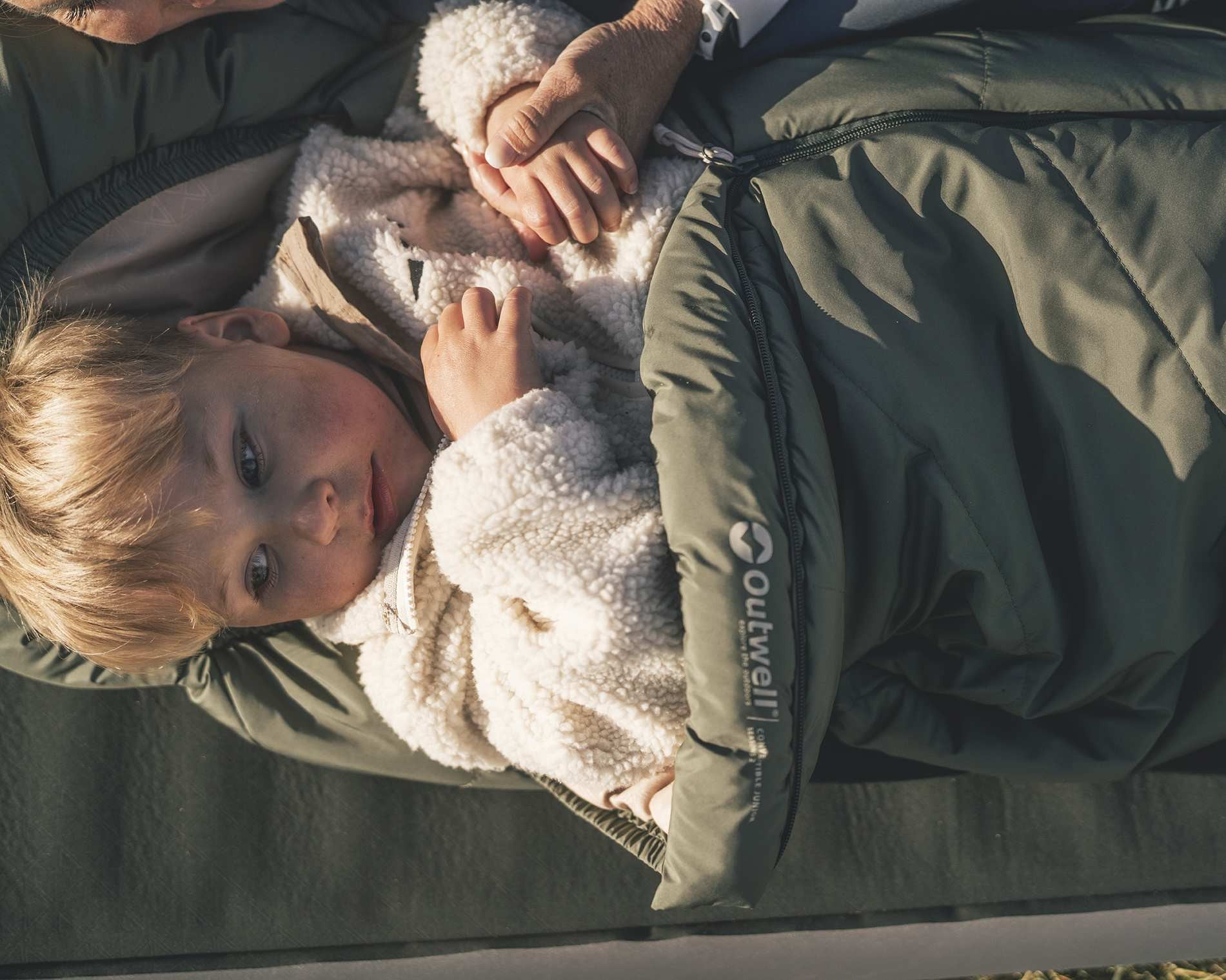 Υπνόσακος Outwell Convertible Junior Dusty Green | www.lightgear.gr
