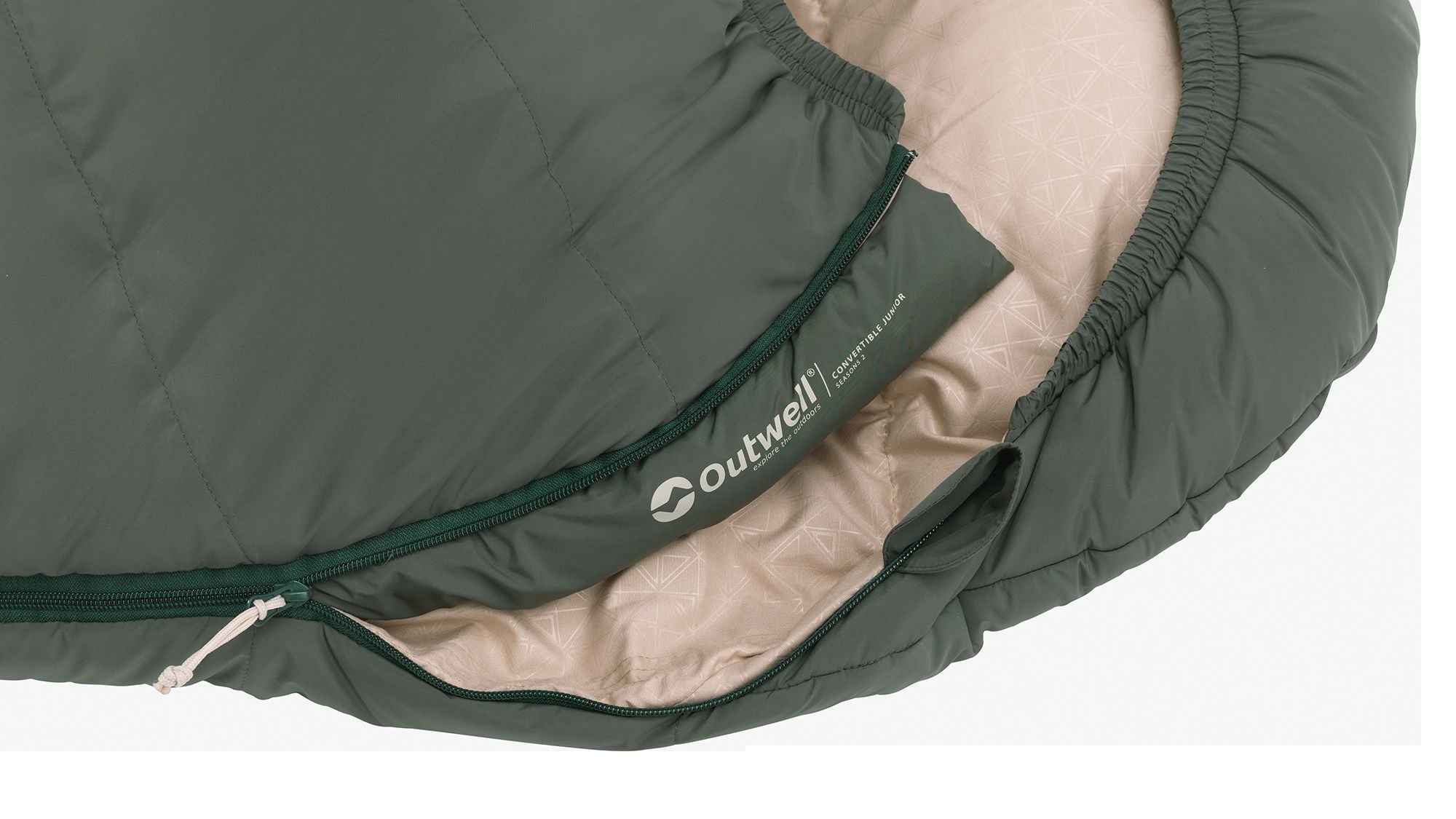 Υπνόσακος Outwell Convertible Junior Dusty Green | www.lightgear.gr