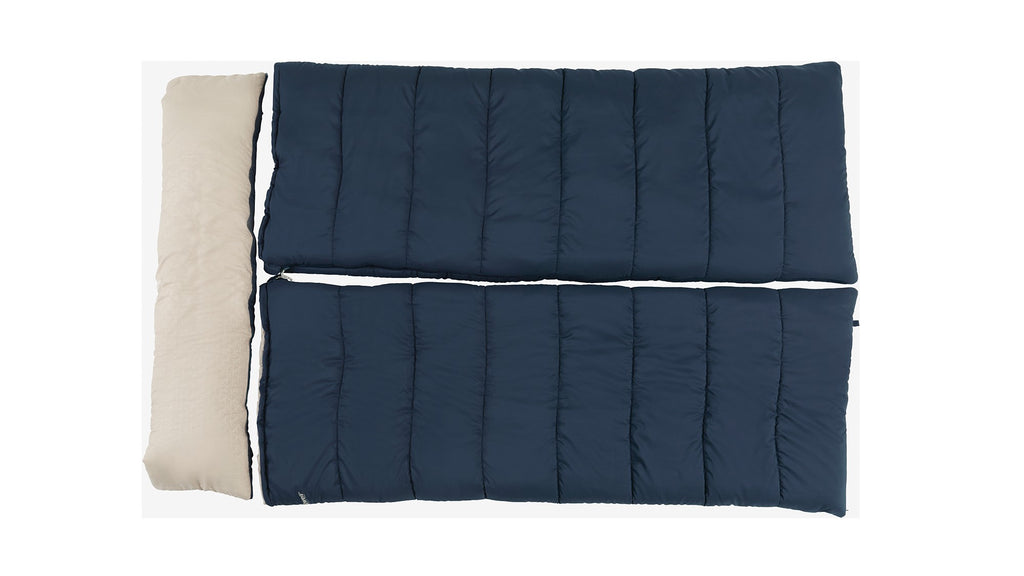Υπνόσακος Outwell Contour Lux Double Deep Blue | www.lightgear.gr