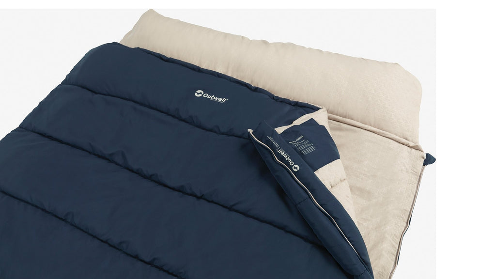 Υπνόσακος Outwell Contour Lux Double Deep Blue | www.lightgear.gr
