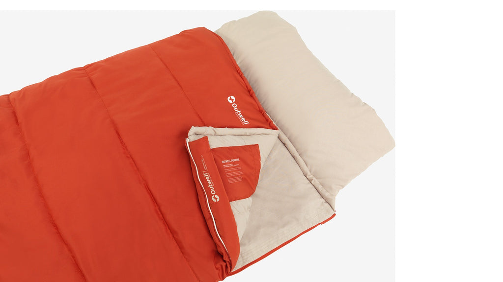 Υπνόσακος Outwell Contour Lux Red | www.lightgear.gr