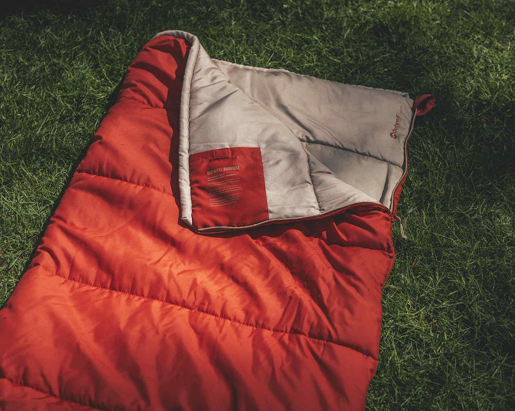Υπνόσακος Outwell Contour Lux Red | www.lightgear.gr