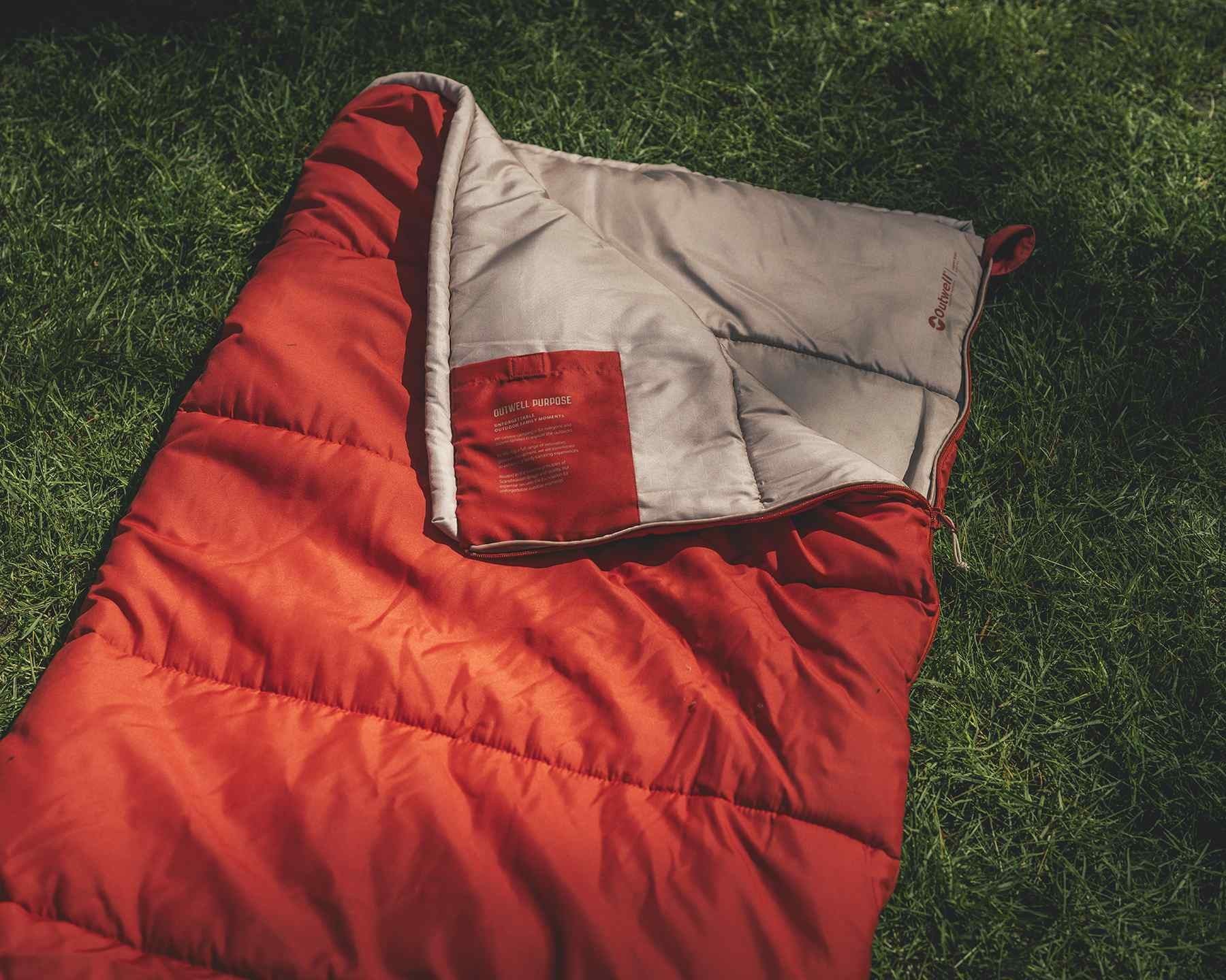Υπνόσακος Outwell Contour Lux Red | www.lightgear.gr