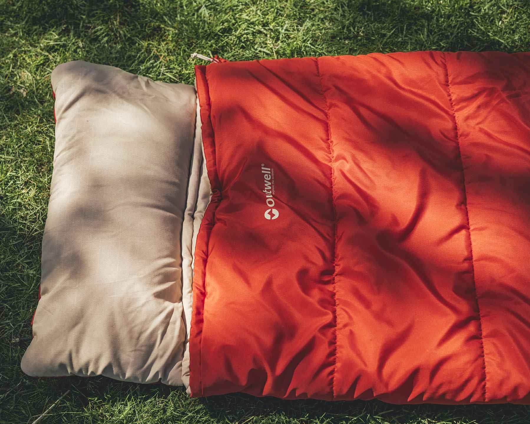 Υπνόσακος Outwell Contour Lux Red | www.lightgear.gr