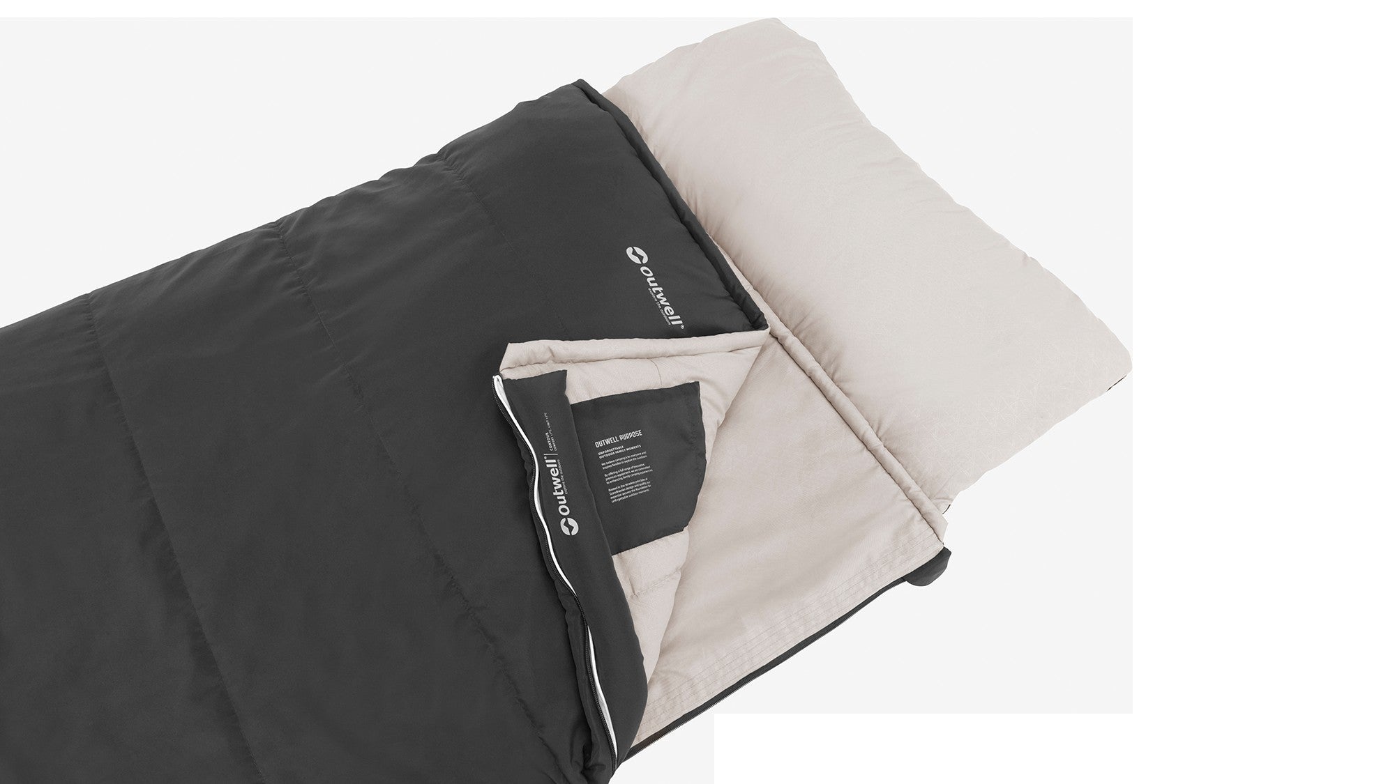 Υπνόσακος Outwell Contour Prime Dark Grey | www.lightgear.gr