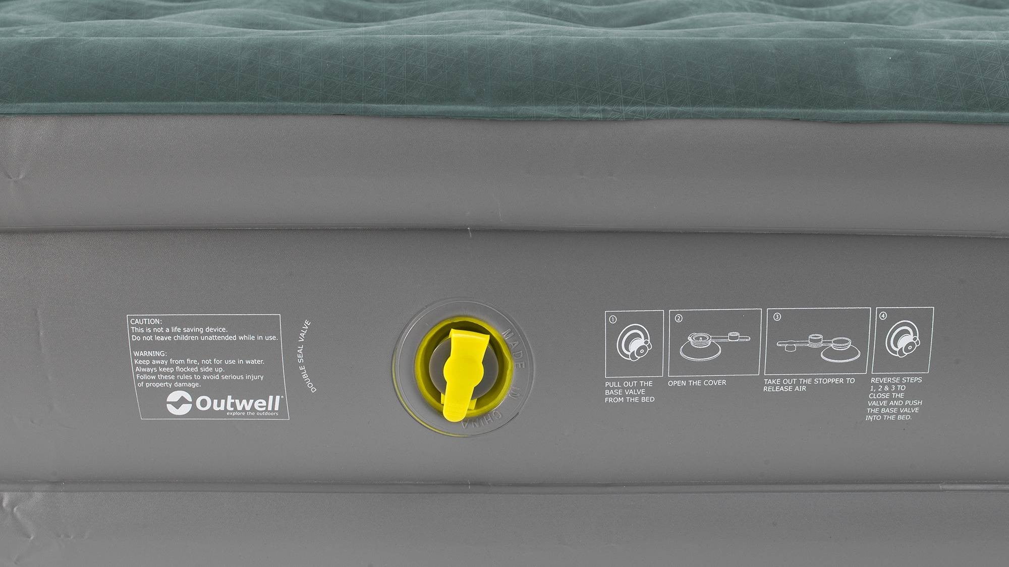 Φουσκωτό Στρώμα Outwell Excellent King | www.lightgear.gr