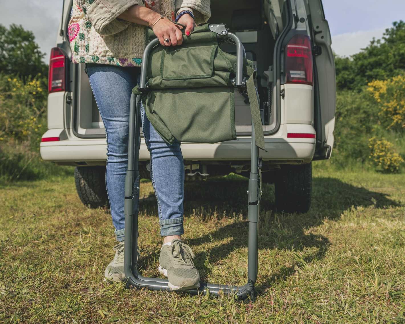 Καρέκλα Outwell Rambler Misty Grey | www.lightgear.gr