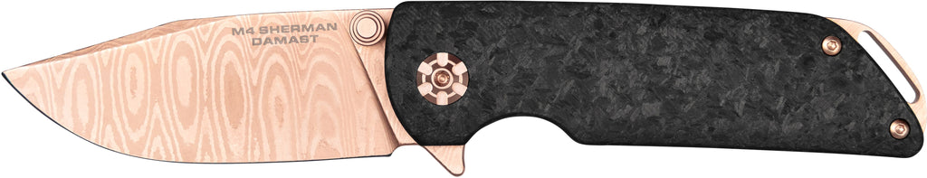 Σουγιάς Boker Solingen M4 Sherman Damast Rose Gold | www.lightgear.gr