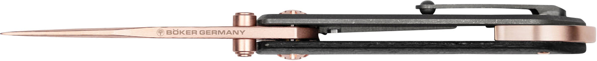 Σουγιάς Boker Solingen M4 Sherman Damast Rose Gold | www.lightgear.gr