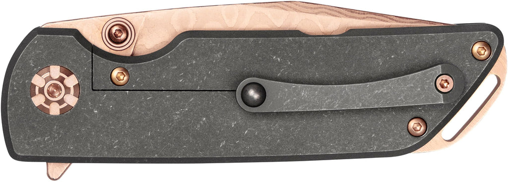 Σουγιάς Boker Solingen M4 Sherman Damast Rose Gold | www.lightgear.gr