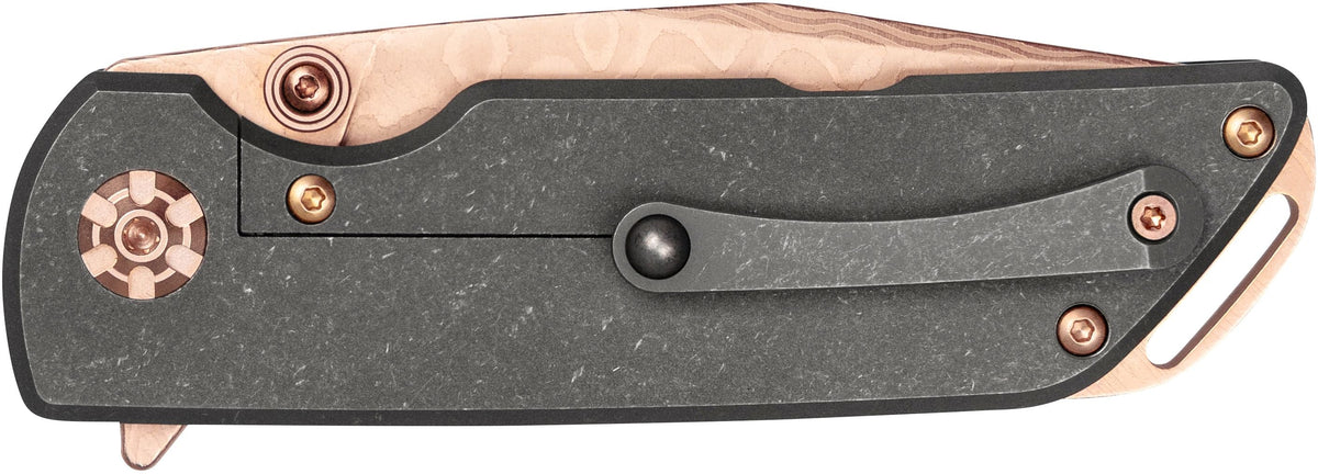 Σουγιάς Boker Solingen M4 Sherman Damast Rose Gold | www.lightgear.gr