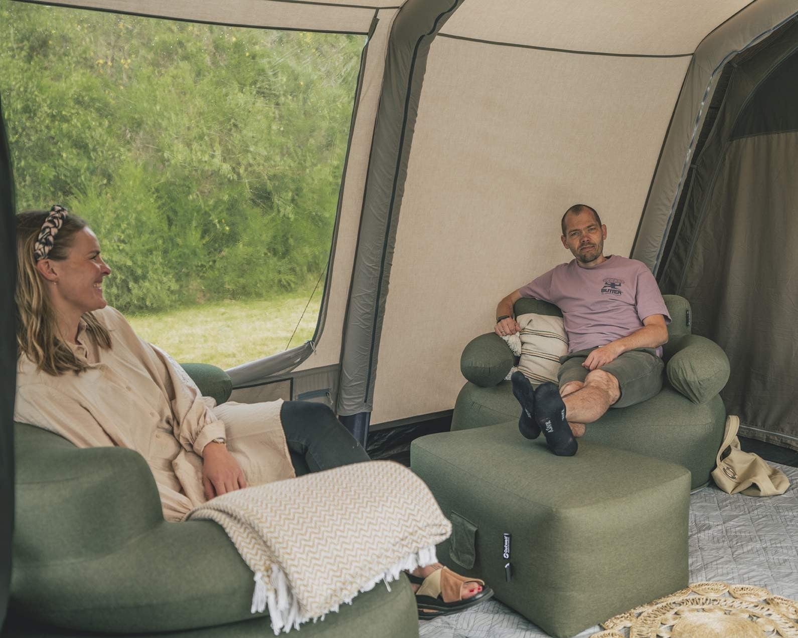 Σετ Φουσκωτών Καθισμάτων Outwell Laze | www.lightgear.gr