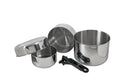 Σετ Μαγειρέματος Biwak Steel 3 Ατόμων | www.lightgear.gr