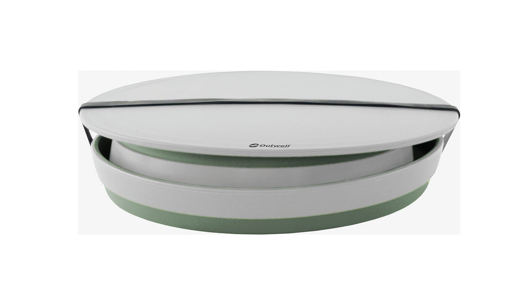 Σετ Μπολ & Σουρωτήρι Collaps Outwell Shadow Green | www.lightgear.gr
