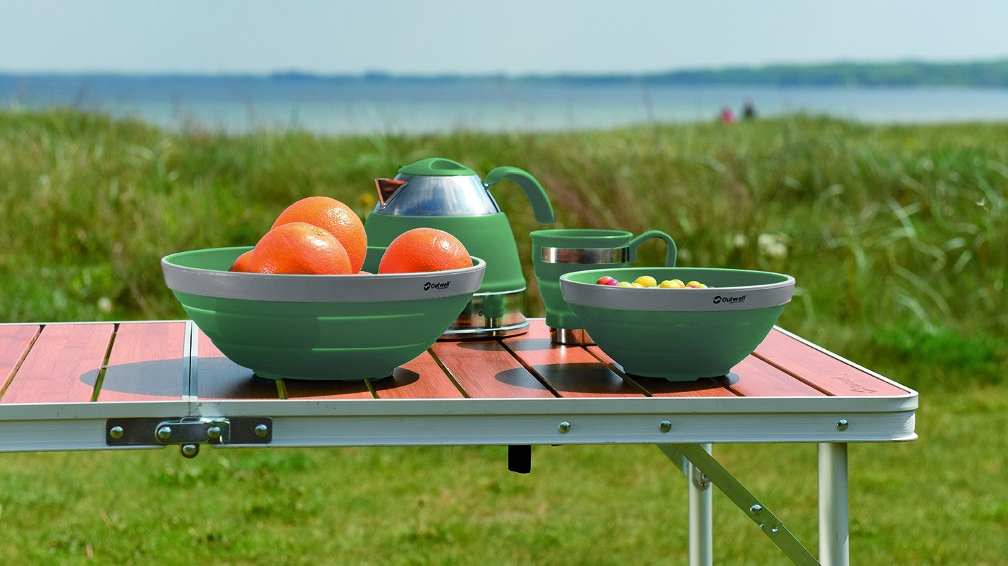 Σετ Μπολ Collaps Outwell Shadow Green | www.lightgear.gr