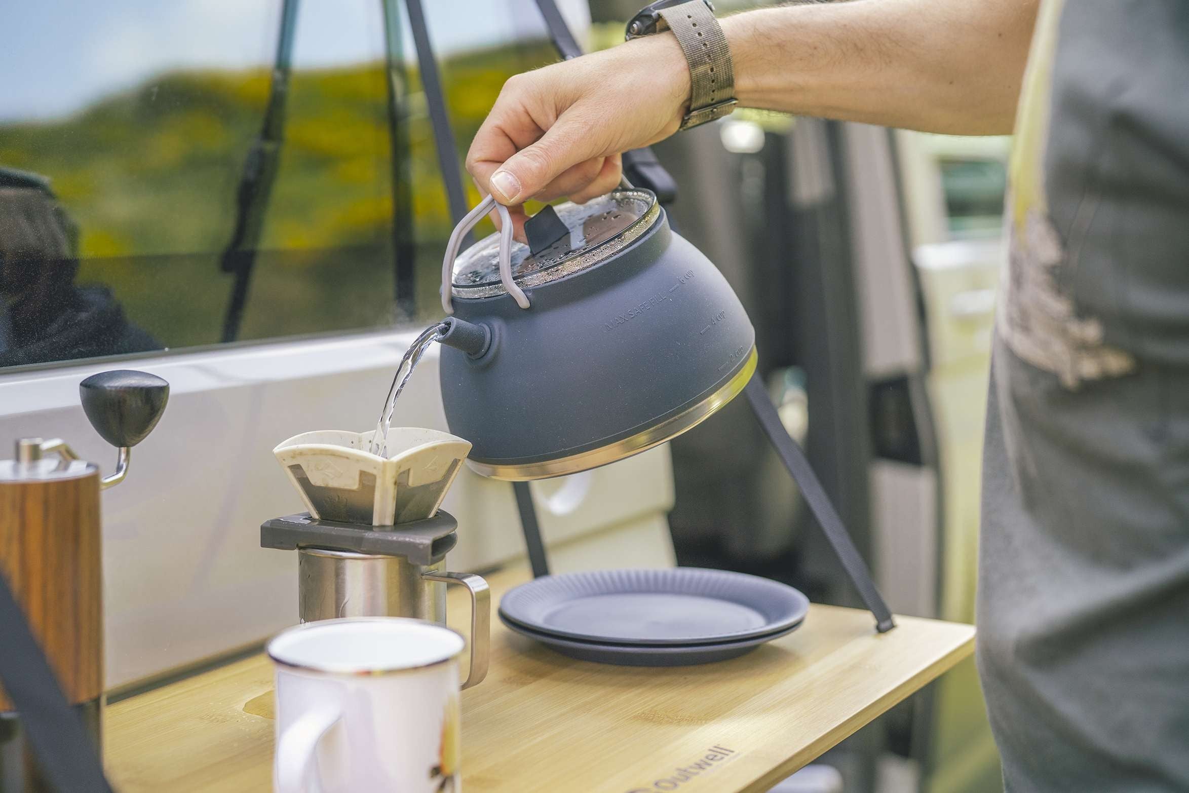 Βραστήρας Collaps Tea Time Outwell 1.5 L | www.lightgear.gr