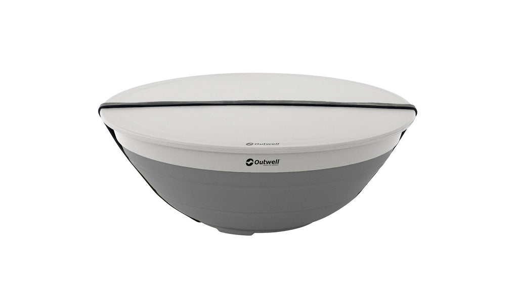 Σετ Διπλωτό Μπολ & Σουρωτήρι Outwell Collaps Grey Mist | www.lightgear.gr