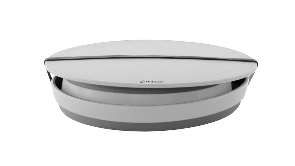 Σετ Διπλωτό Μπολ & Σουρωτήρι Outwell Collaps Grey Mist | www.lightgear.gr