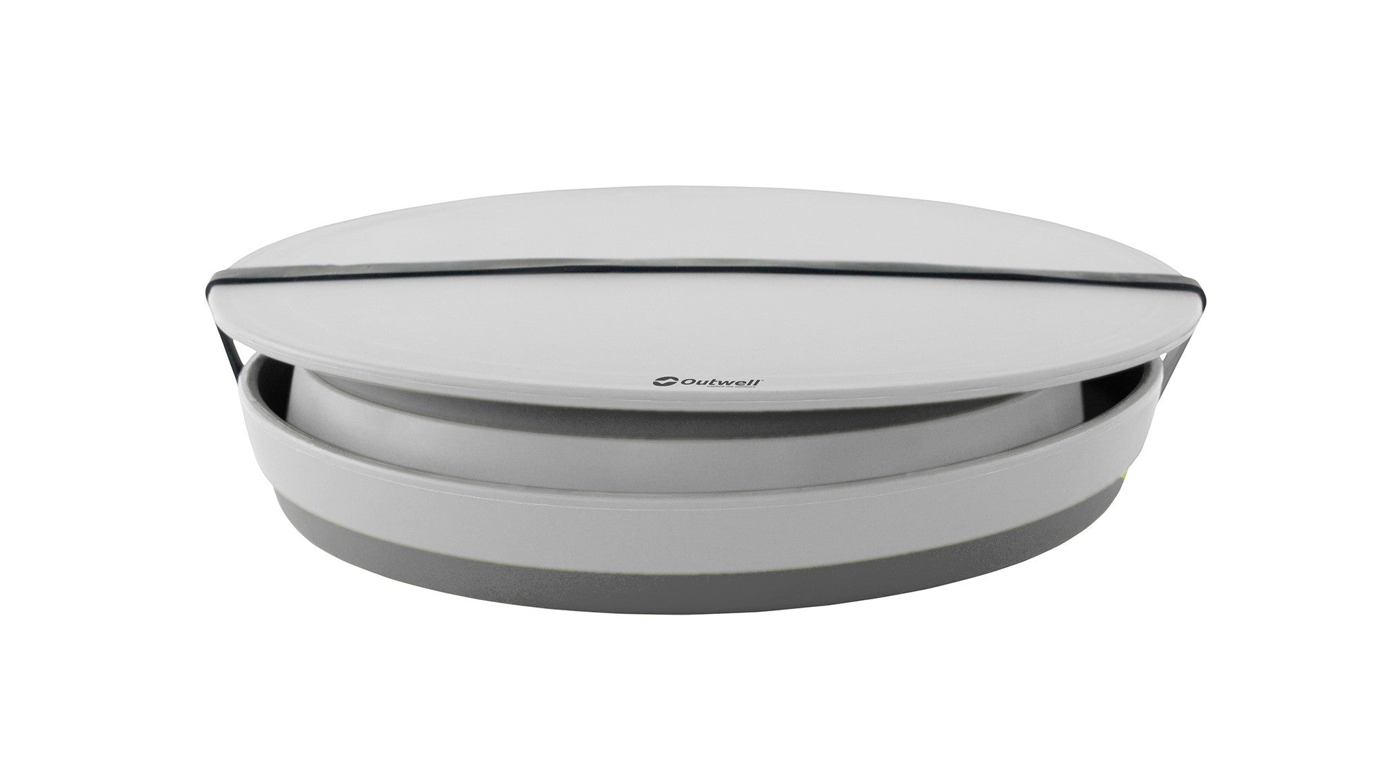 Σετ Διπλωτό Μπολ & Σουρωτήρι Outwell Collaps Grey Mist | www.lightgear.gr