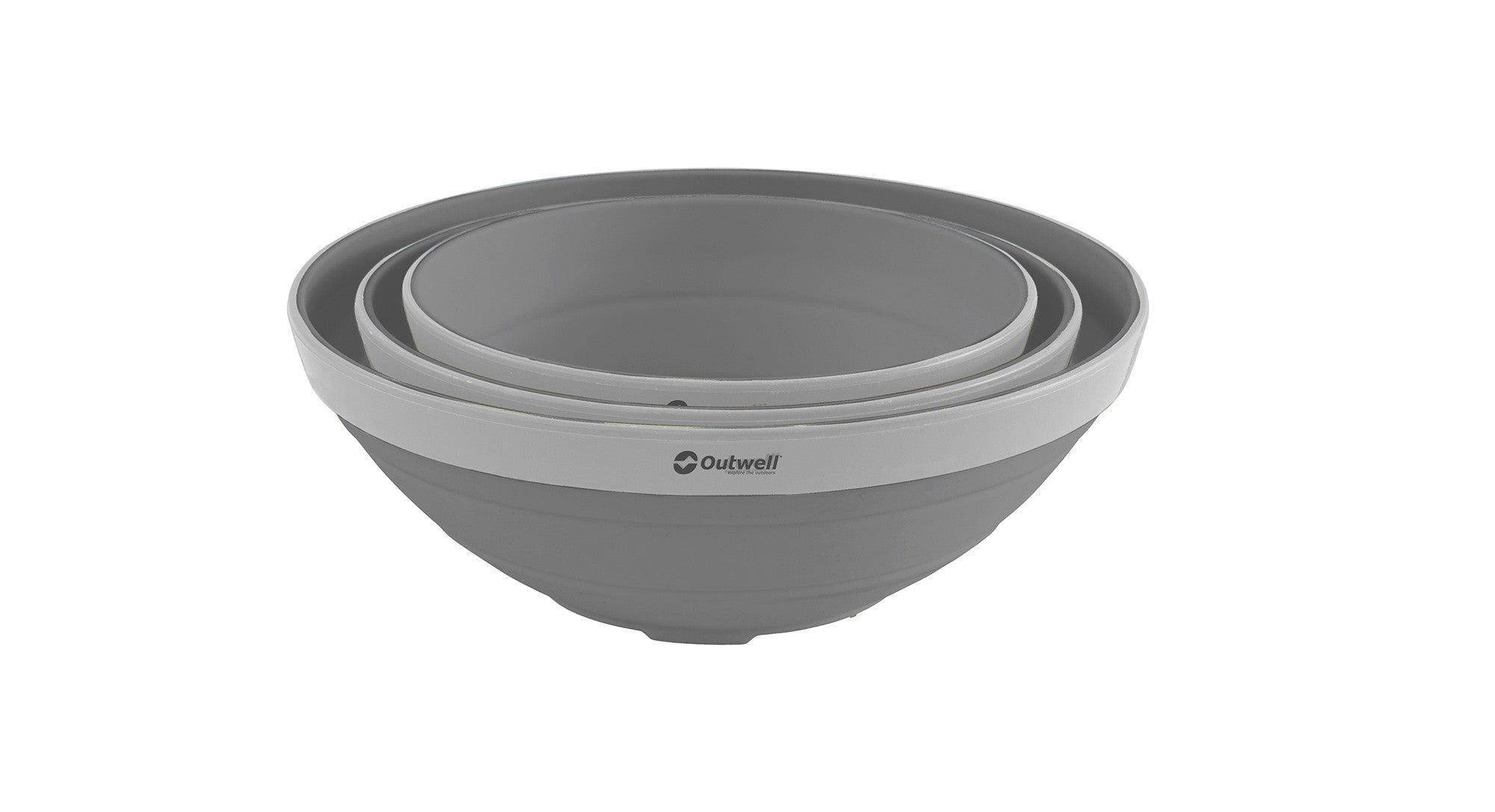 Σετ Πτυσσόμενα Μπολ Outwell Collaps Grey Mist | www.lightgear.gr