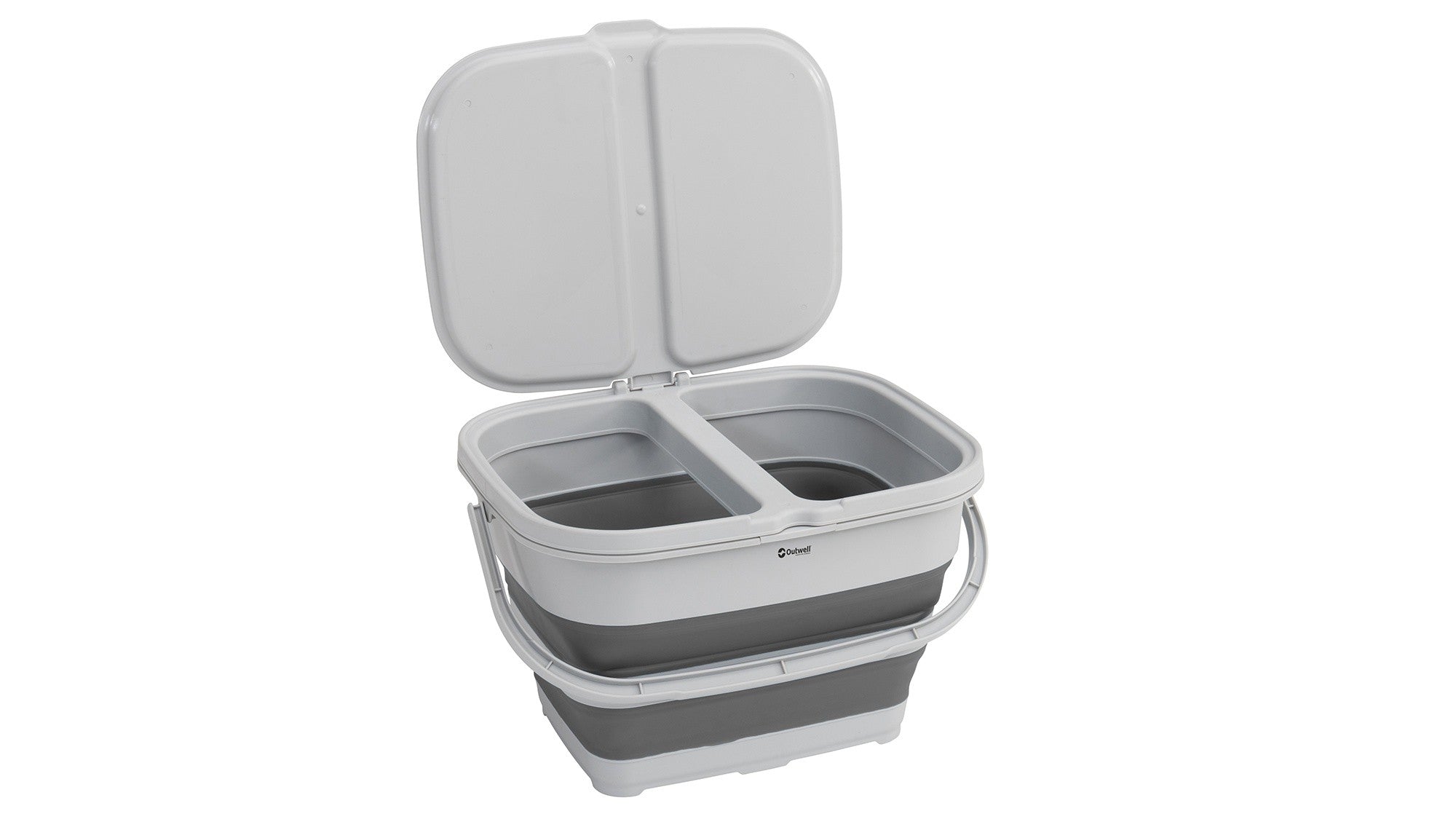 Καλάθι Ανακύκλωσης Outwell Collaps RecycleIt Grey Mist | www.lightgear.gr