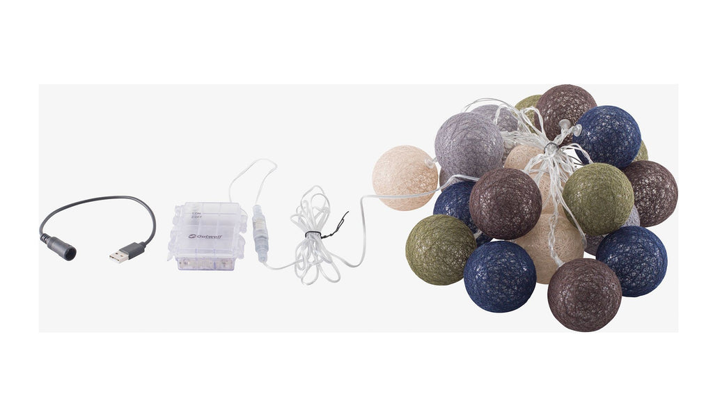 Γιρλάντα Φωτισμού Outwell Alpha Cotton Light Chain 20τεμ | www.lightgear.gr