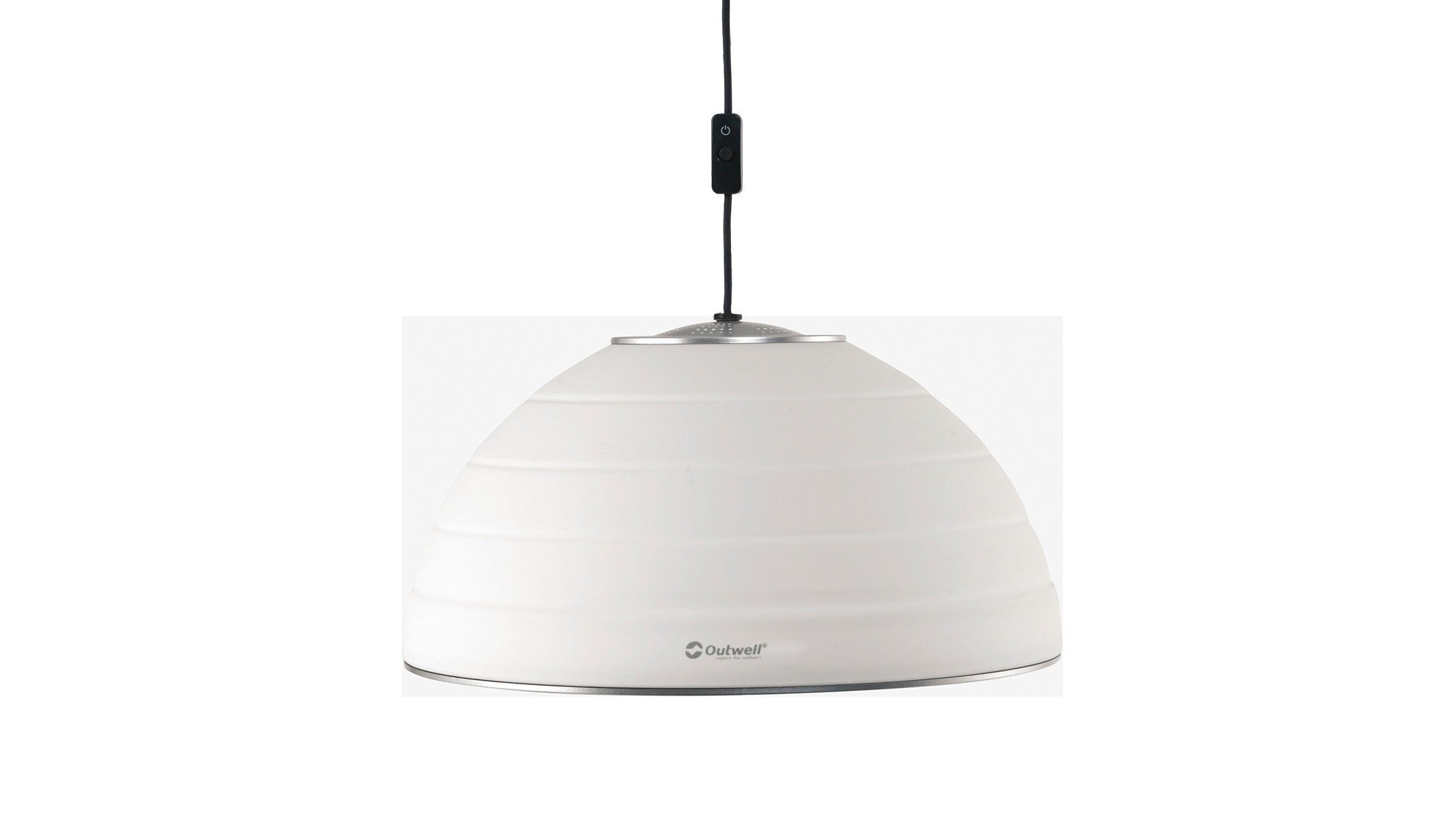 Φωτιστικό Κρεμαστό Αναδιπλούμενο Outwell Pollux Lux Cream White USB-C | www.lightgear.gr
