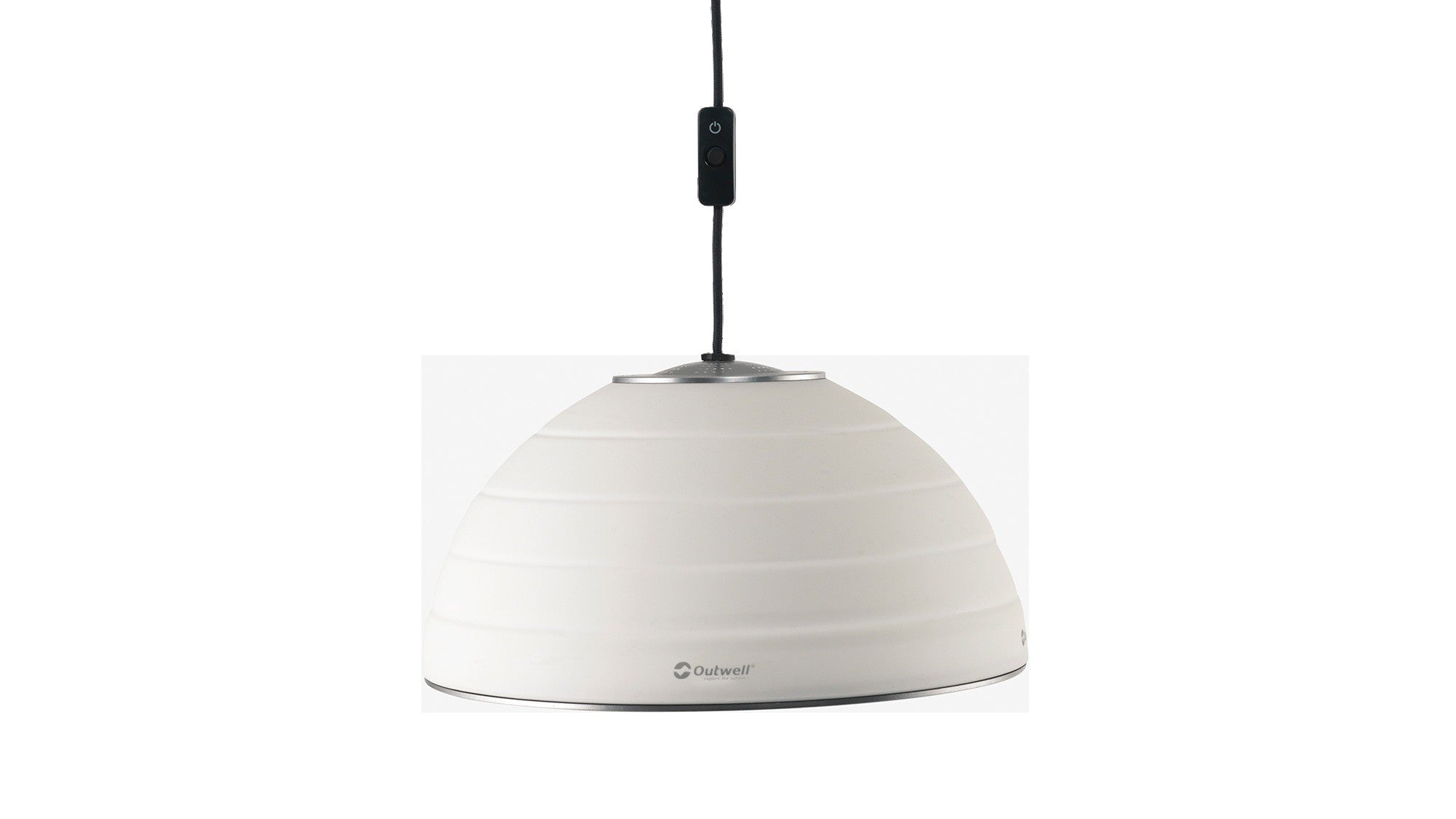 Φωτιστικό Κρεμαστό Αναδιπλούμενο Outwell Pollux Lux Cream White USB-C | www.lightgear.gr
