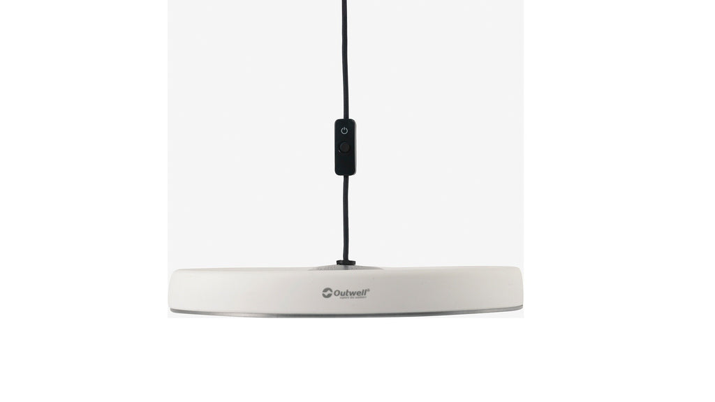 Φωτιστικό Κρεμαστό Αναδιπλούμενο Outwell Pollux Lux Cream White USB-C | www.lightgear.gr