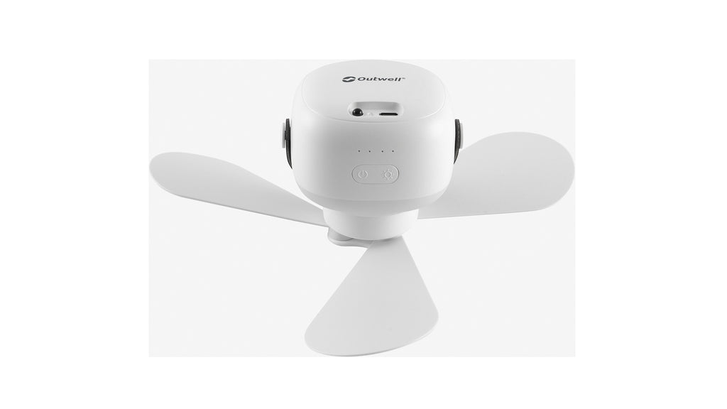 Ανεμιστήρας Οροφής Με Φωτισμό Outwell Aurelios Rechargeable Fan | www.lightgear.gr