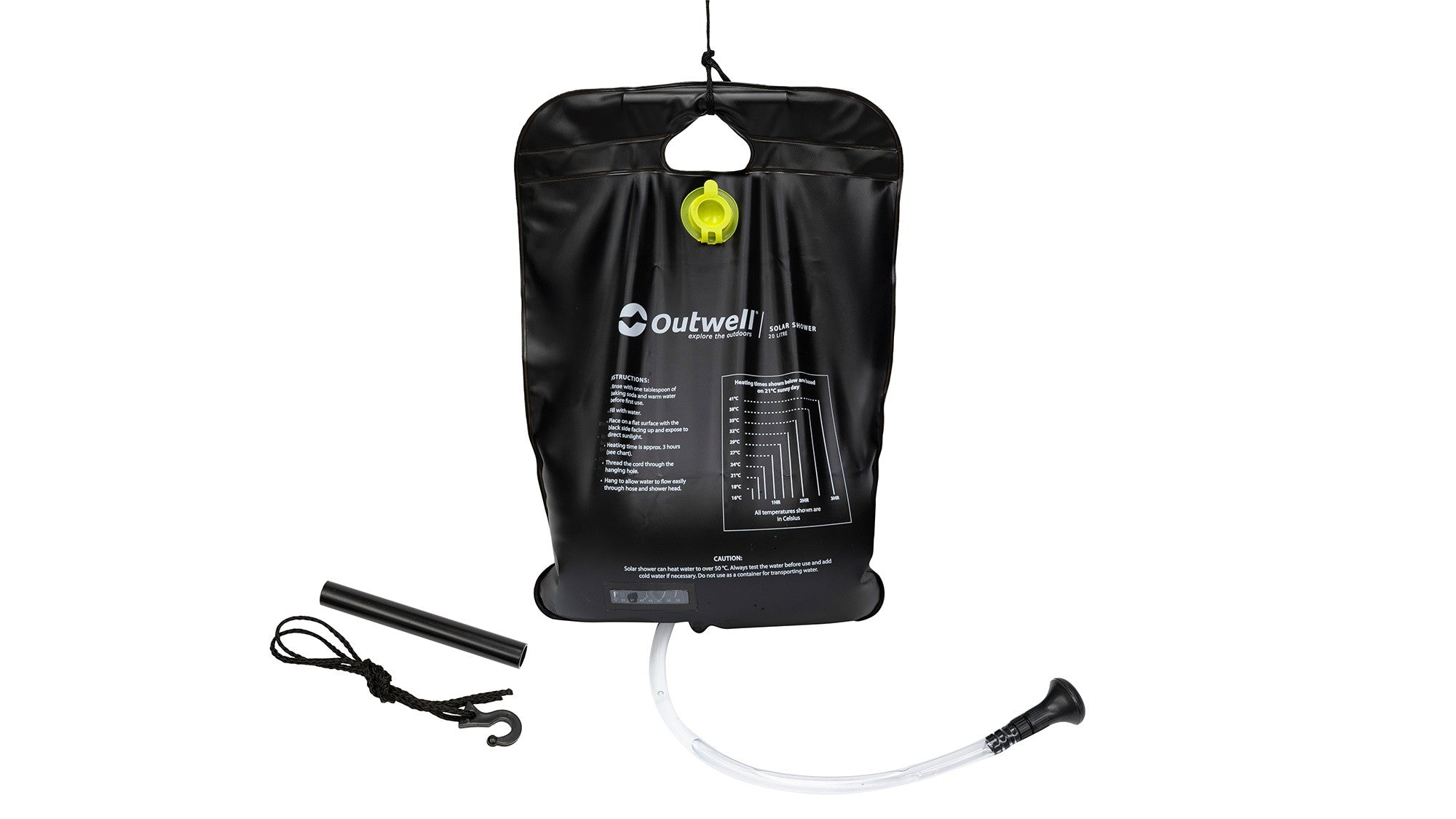 Ηλιακό Ντους Outwell Solar Shower | www.lightgear.gr