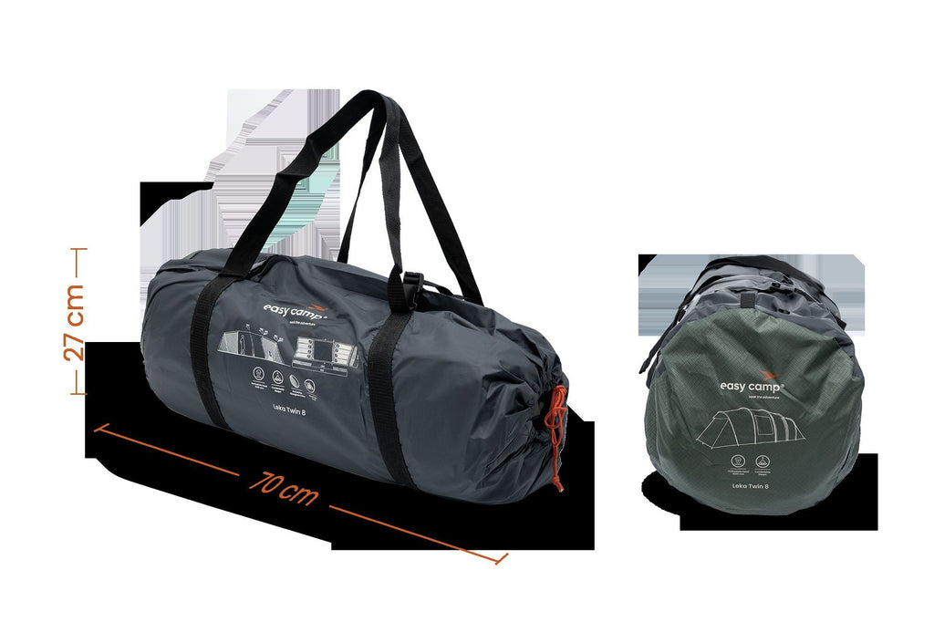 Σκηνή Easy Camp Leka Twin 8 | www.lightgear.gr