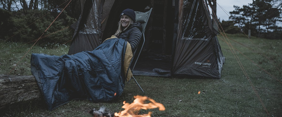 Κουβέρτα Easy Camp Falcon Blanket Blue | www.lightgear.gr