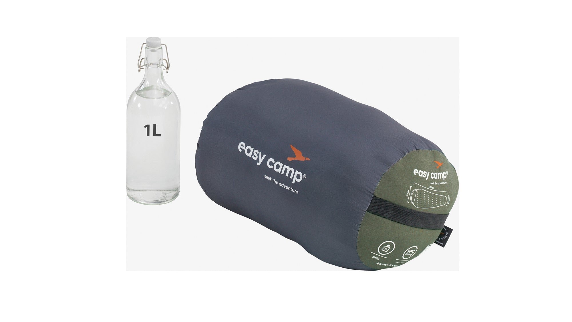 Υπνόσακος Easy Camp Raven II Mummy -1°C | www.lightgear.gr